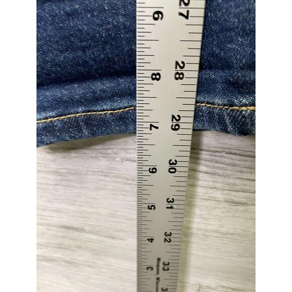 Judy Blue Jeans 26 Womens High Waist Boyfriend Distressed Blue Stretch Denim - Picture 9 of 15